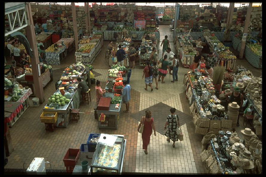 Markthalle von Papeete