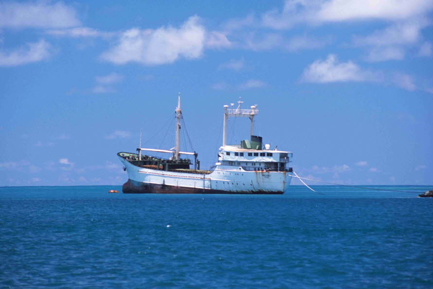 Vaeanu wartet auf das Verschrotten