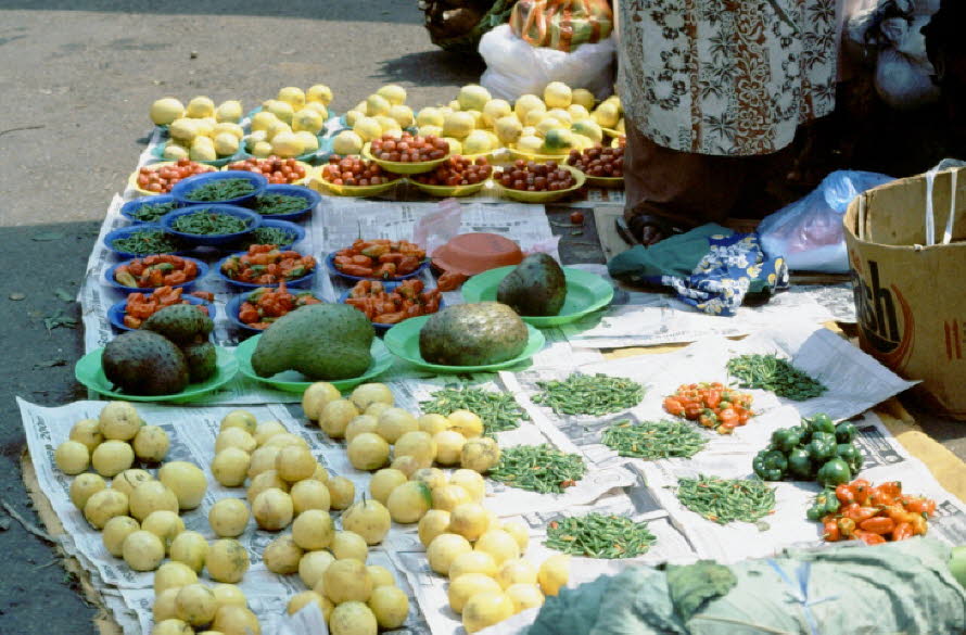 Früchte und Gemüse