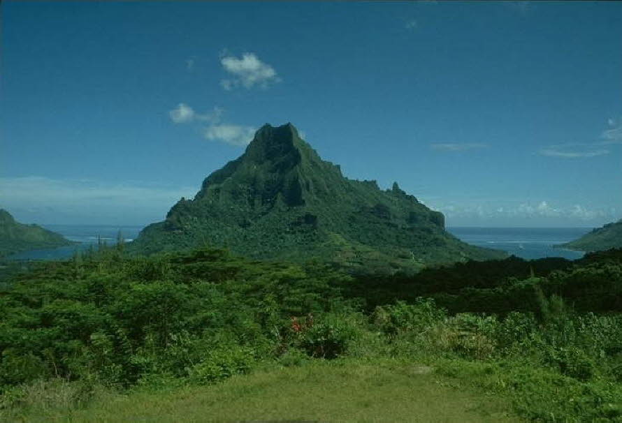 Bellevue (rechts die Cook Bay)