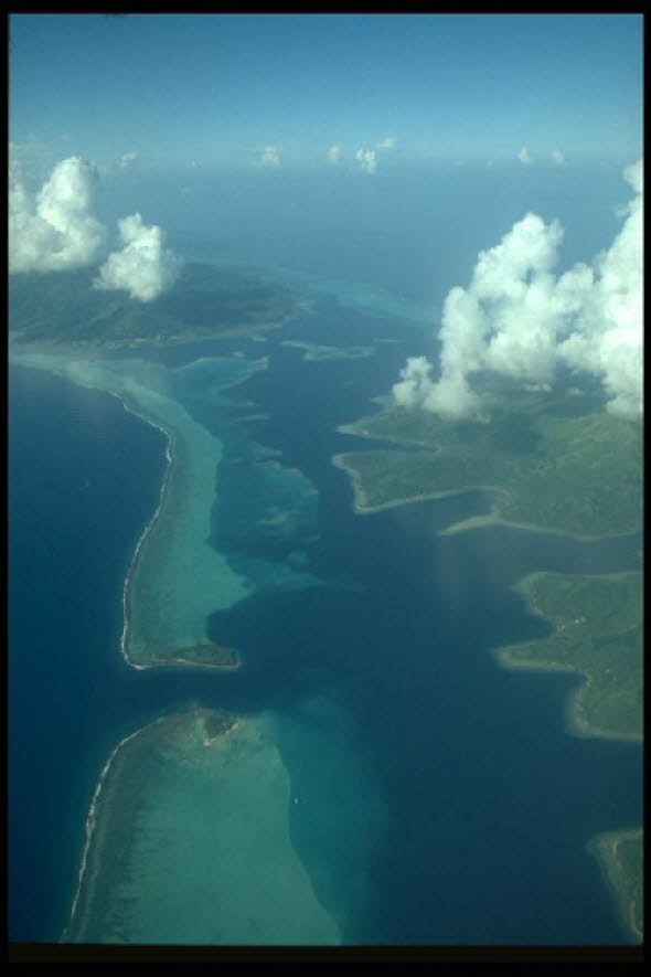Lagune Zwischen Raiatea und Tahaa